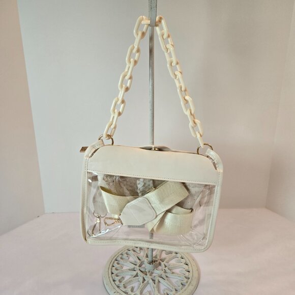 YOOLIFE Initial "A" Clear Bag - Crossbody Bag Stadium Approved - Picture 7 of 9